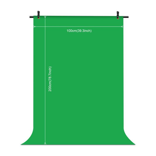 PULUZ 1x2m T-Shape Photo Studio Background Support Stand Backdrop Crossbar Bracket Kit with Clips, 1 x 2m Bracket Kit