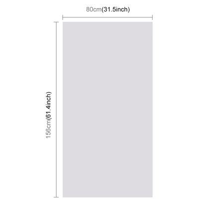 PULUZ Photography Background PVC Paper Kits for Studio Tent Box, Size: 156cm x 80cm, Backdrop 80cm(White)