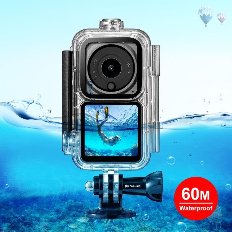 PULUZ 60m Waterproof Housing Diving Case for DJI Action 2 Camera Unit ...