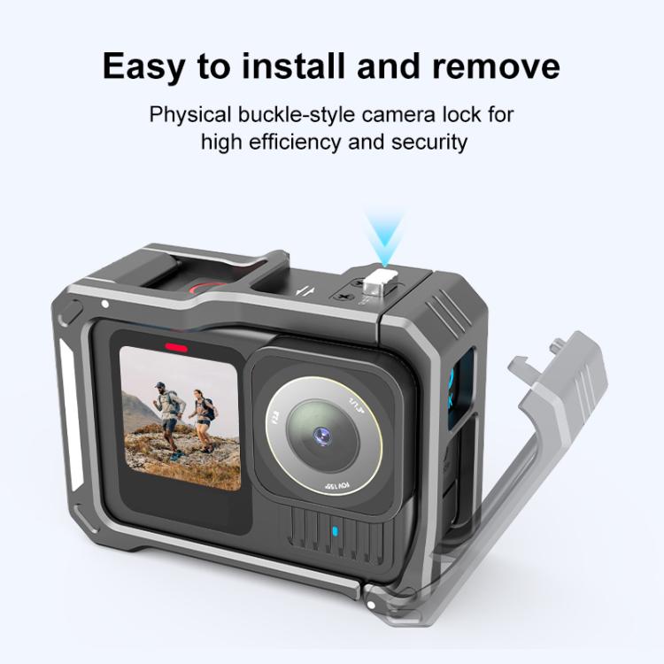 For GoPro HERO13 Black /12 Black /11 Black /10 Black /9 Black PULUZ Metal Camera Cage, For GoPro HERO13 Black /12 Black /11 Black /10 Black /9 Black