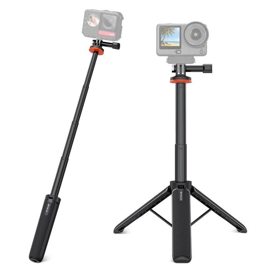 Perche à Selfie Trépied Extensible pour Caméra d'Action PULUZ pour GoPro, Trépied pour Caméra d'Action