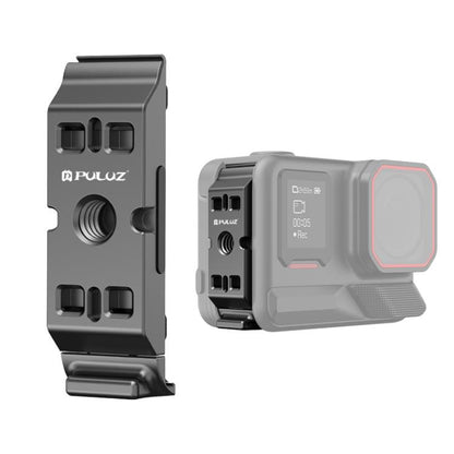 PULUZ ACE / AC Cache latéral d'interface de batterie en alliage d'aluminium pour Insta360 Ace Pro 2, pour port Insta360 Ace Pro 2 ACE/AC