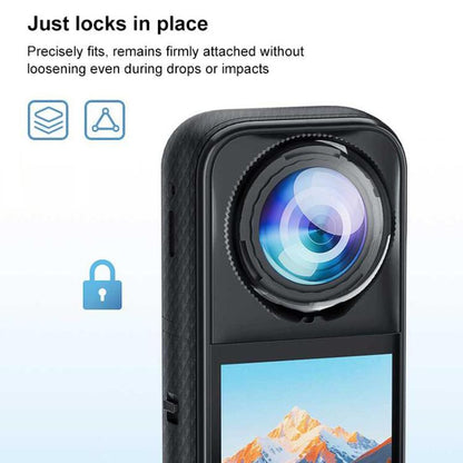 For Insta360 X5 PULUZ Rotation PC Lens Guard  Protective Cover