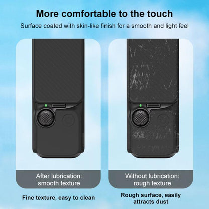 Pour DJI OSMO Pocket 3 PULUZ 6 en 1 Cache en silicone TPU pour objectif, poignée et écran