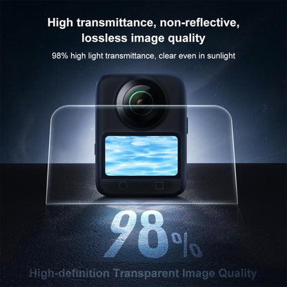 For DJI Osmo 360 PULUZ Screen Explosion-proof Tempered Glass Films, Screen  Film