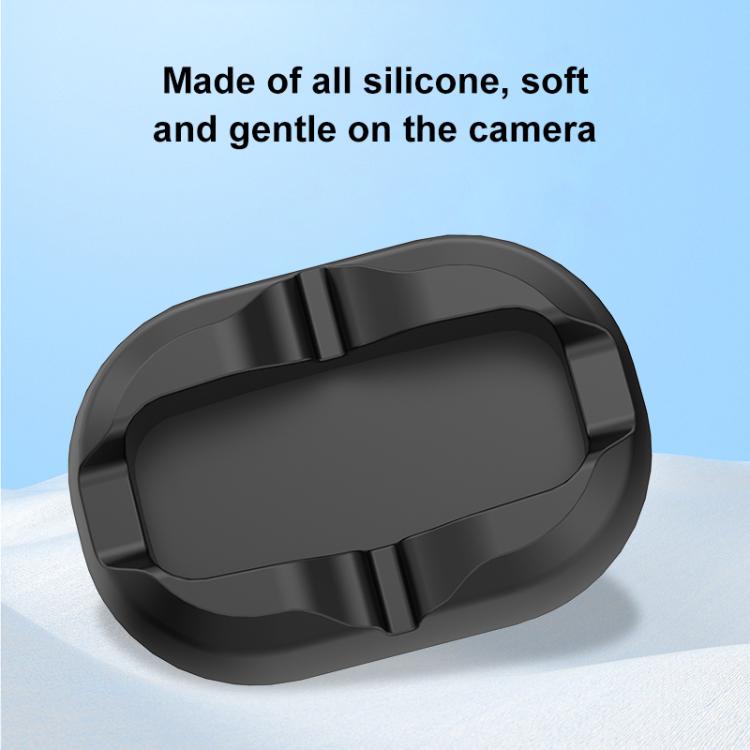 For DJI Osmo 360 PULUZ Silicone Base Stand, Desktop Silicone Base
