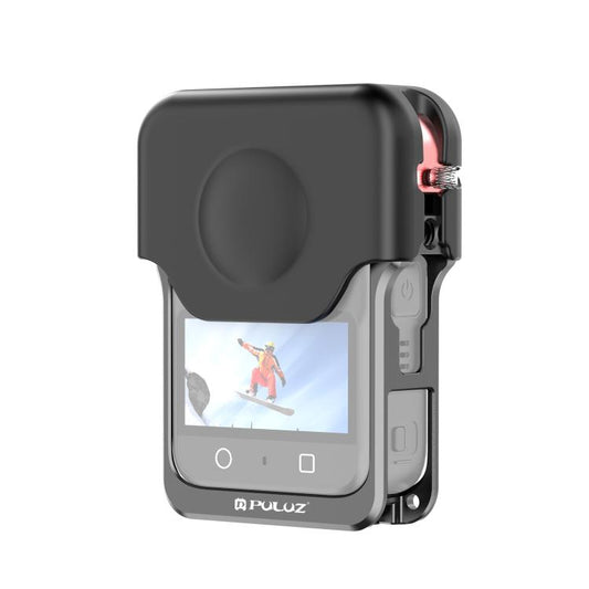 For DJI Osmo 360 PULUZ Aluminum Alloy Protective Cage Expansion Frame with Lens Cover, Protective Cage