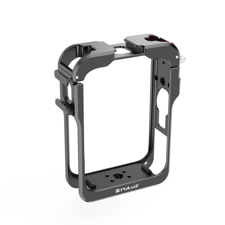 For DJI Osmo 360 PULUZ Aluminum Alloy Protective Cage Expansion Frame with Lens Cover, Protective Cage