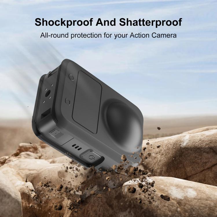 For DJI Osmo 360 STARTRC Camera All-in-one Body Lens Silicone Cover, Body Lens Silicone Cover