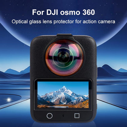 For DJI Osmo 360 PULUZ Optical Tempered Glass Cover Protective Lens Guard