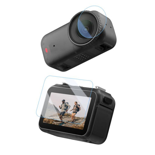 واقي شاشة زجاجي مقوى PULUZ مع عدسة من الهيدروجيل لكاميرا DJI Osmo Nano، لكاميرا DJI Osmo Nano