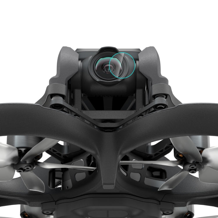 For DJI Avata PULUZ 2pcs Tempered Glass Drone Lens Film