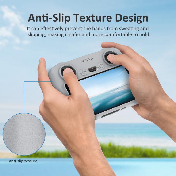 Pour DJI Mini 3 Pro / DJI RC avec écran PULUZ Coque de protection en silicone, Pour DJI Mini 3 Pro / DJI RC avec écran
