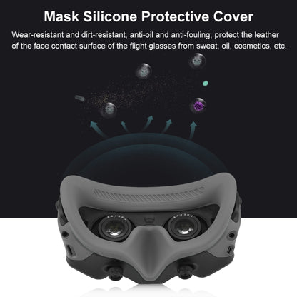For DJI Avata Goggles 2 PULUZ Flying Eye Mask Silicone Protective Case