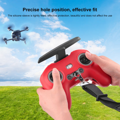 For DJI FPV Combo Remote Control PULUZ Silicone Protective Case