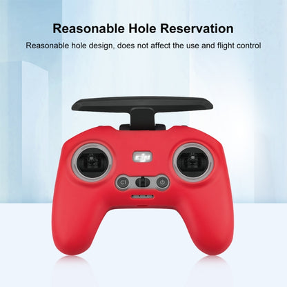 For DJI FPV Combo Remote Control PULUZ Silicone Protective Case with Neck Strap, For DJI FPV Combo Remote Control with Neck Strap