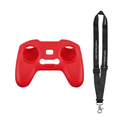 For DJI FPV Combo Remote Control PULUZ Silicone Protective Case with Neck Strap, For DJI FPV Combo Remote Control with Neck Strap