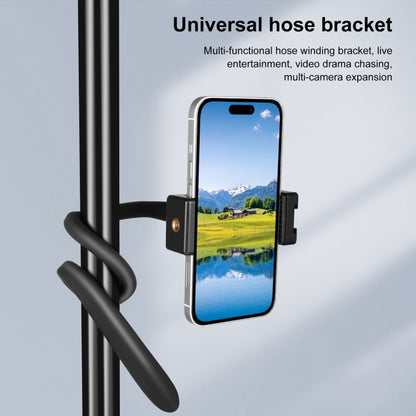 PULUZ Silicone Flexible Clip Mount Holder with Phone Clamp for Phones / GoPro