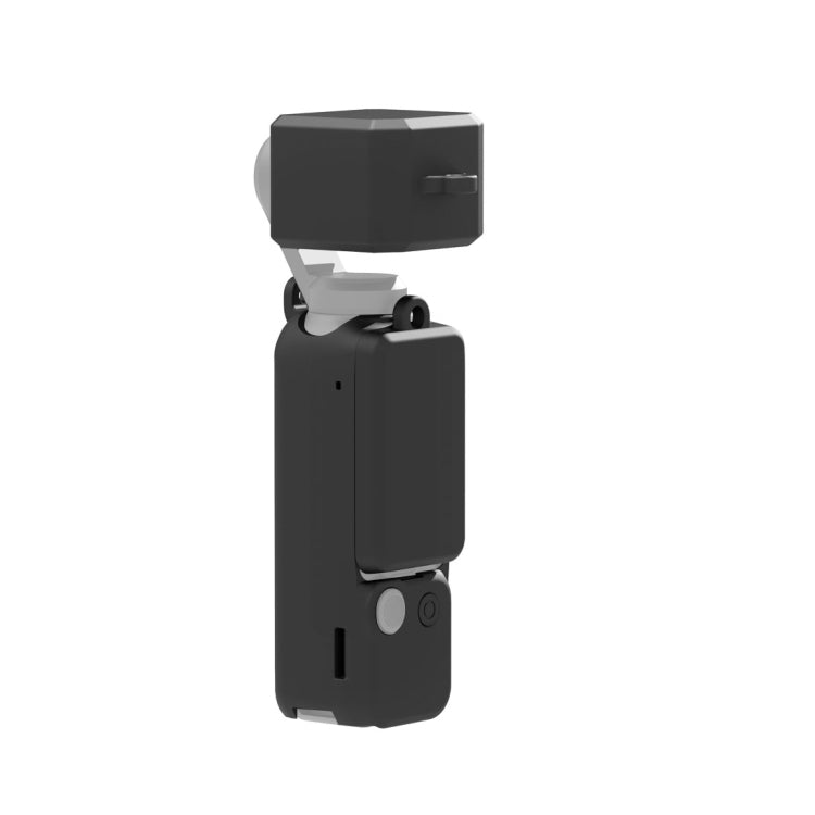 Pour DJI OSMO Pocket 3 PULUZ Kit étui de protection en silicone 3 en 1, Étui en silicone blanc, Étui en silicone noir, Étui en silicone rouge