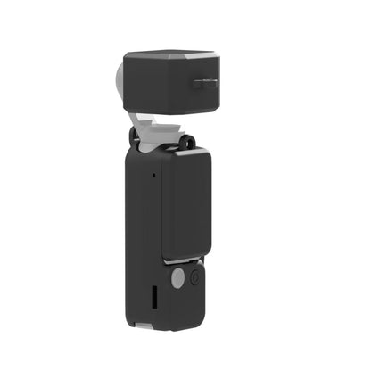 Pour DJI OSMO Pocket 3 PULUZ Kit étui de protection en silicone 3 en 1, Étui en silicone blanc, Étui en silicone noir, Étui en silicone rouge