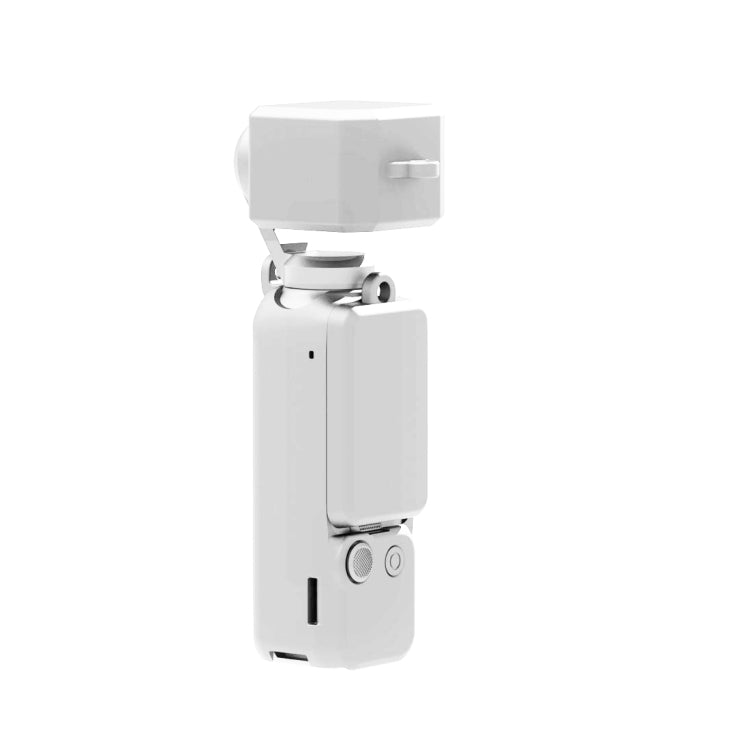 Pour DJI OSMO Pocket 3 PULUZ Kit étui de protection en silicone 3 en 1, Étui en silicone blanc, Étui en silicone noir, Étui en silicone rouge