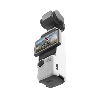 Pour DJI OSMO Pocket 3 PULUZ Kit étui de protection en silicone 3 en 1, Étui en silicone blanc, Étui en silicone noir, Étui en silicone rouge