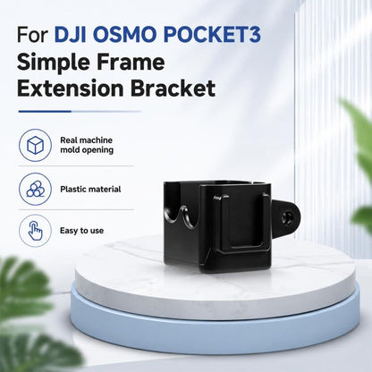 Pour DJI OSMO Pocket 3 PULUZ Cadre de protection Adaptateur d'extension Support, Cadre de protection