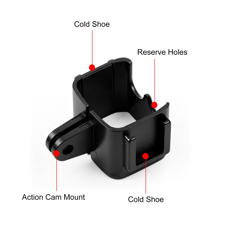Pour DJI OSMO Pocket 3 PULUZ Cadre de protection Adaptateur d'extension Support, Cadre de protection