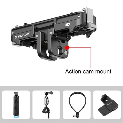 Pour support de base à dégagement rapide magnétique ABS PULUZ pour Insta360 GO3, pour Insta360 GO3 / GO 3S
