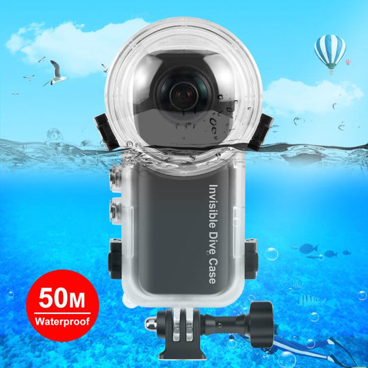 For Insta360 X4 PULUZ 50m Waterproof Sealed Diving Case, For Insta360 X4