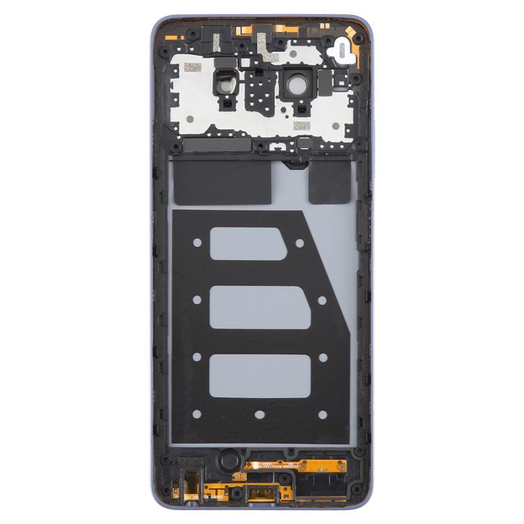 For ZTE Blade V70 Max Plastic Battery Back Cover with Middle Frame / Camera Lens Cover, For ZTE Blade V70 Max