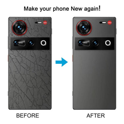 For ZTE nubia Z70 Ultra NX733J NX736J Glass Battery Back Cover with Camera Lens Cover