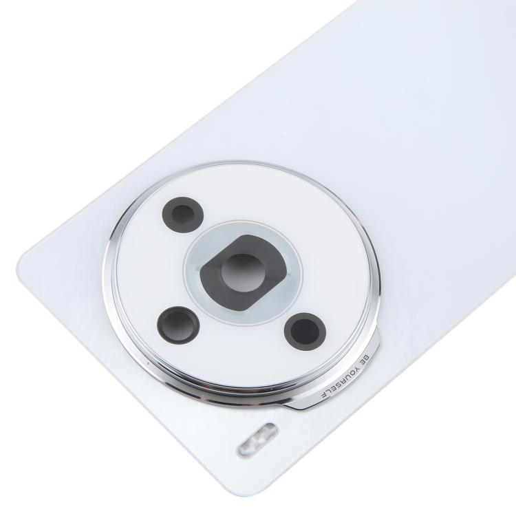 Pour ZTE nubia Z60S Pro Cache arrière de batterie en verre d'origine démonté avec couvercle d'objectif de caméra, pour ZTE nubia Z60S Pro (Original)