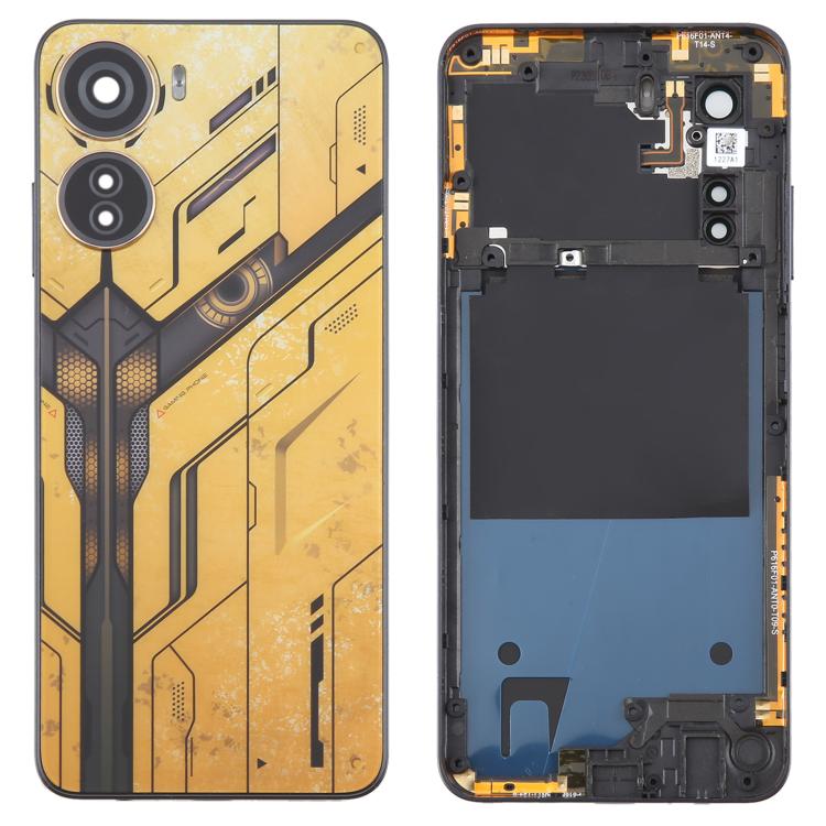 For ZTE nubia Neo 5G 8150N Plastic Battery Back Cover with Middle Frame / Camera Lens Cover