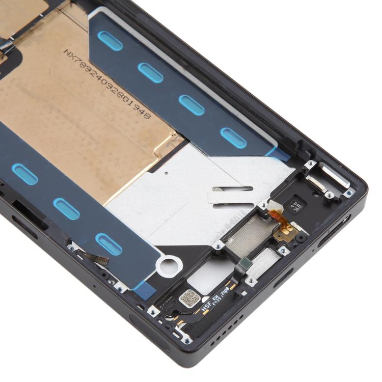 For ZTE nubia RedMagic 10 Pro+ Middle Frame Bezel Plate with In-Display Fingerprint Sensor Flex Cable