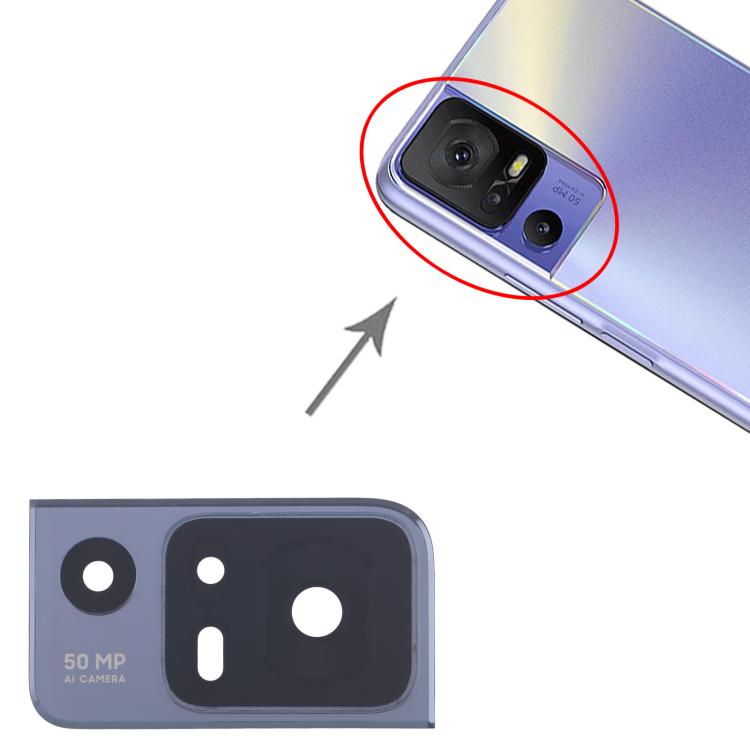 For TCL 40 SE T610K OEM Back Camera Lens, For TCL 40 SE