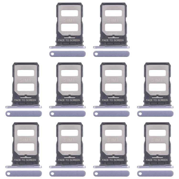 For Xiaomi 14T 5G 10pcs Original SIM Card Tray + SIM Card Tray