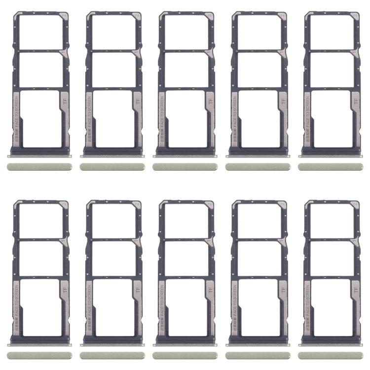 For Xiaomi Redmi 14R 5G 10pcs Original SIM Card Tray + SIM Card Tray + Micro SD Card Tray