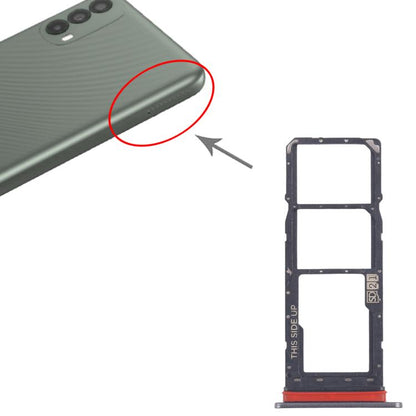For Motorola Moto E30 Original SIM Card Tray + SIM Card Tray + Micro SD Card Tray, For Motorola Moto E30
