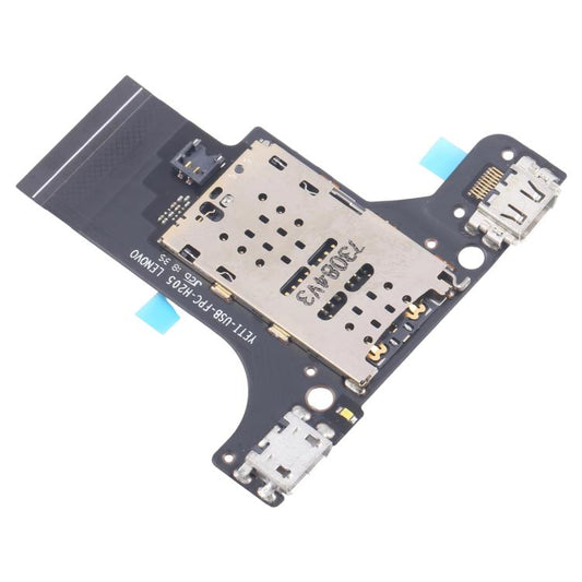 Placa de puerto de carga original para Lenovo Yoga Book YB1-X90F/X90L/X91F con ranura para tarjeta SIM (original)