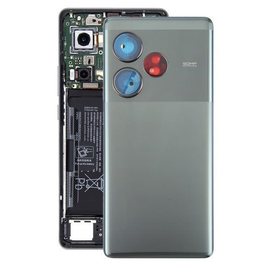 Pour Realme GT 6T Coque arrière originale avec protection d'objectif de caméra, Pour Realme GT 6T (Original)