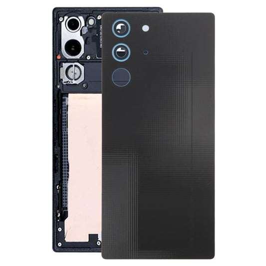Pour ZTE nubia RedMagic 10S Pro NX789J Coque arrière en verre d'origine avec objectif d'appareil photo, pour ZTE nubia RedMagic 10S Pro (original)