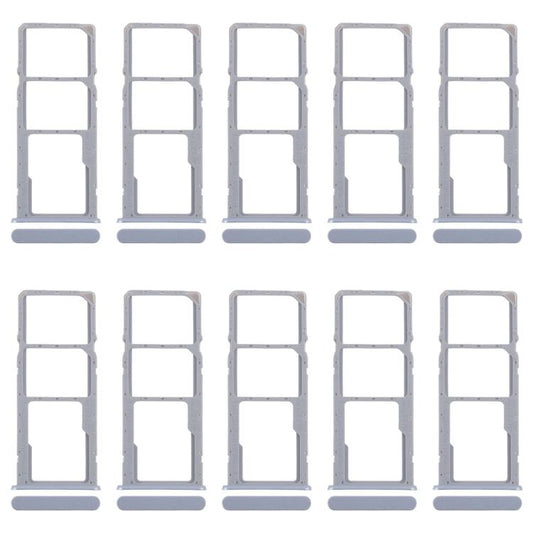 For Realme C51 RMX3830 10pcs Original SIM Card Tray + SIM Card Tray + Micro SD Card Tray, For Realme C51 (Original)