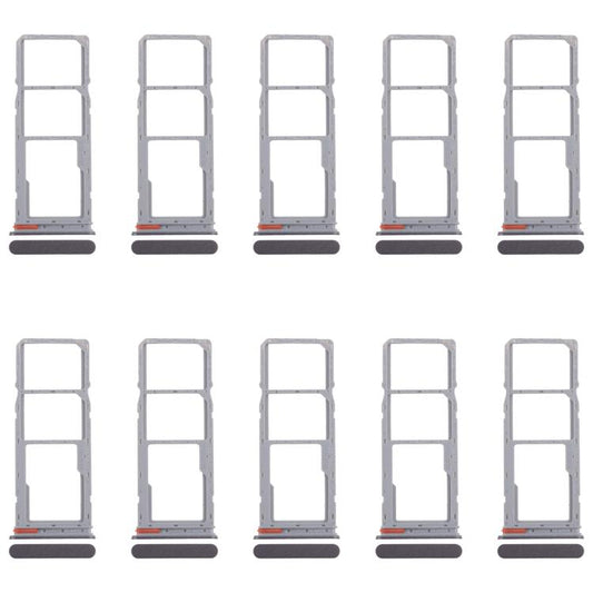 For Realme C75 4G RMX3941 10pcs Original SIM Card Tray + SIM Card Tray + Micro SD Card Tray, For Realme C75 4G(Original)