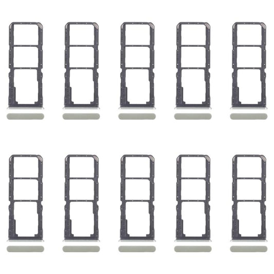 For Realme Note 60x 4G RMX3938 10pcs Original SIM Card Tray + SIM Card Tray + Micro SD Card Tray, For Realme Note 60x 4G(Original)
