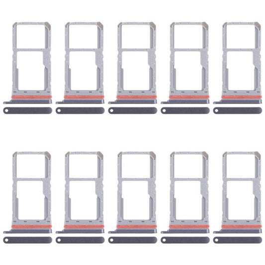 For Realme 13 5G RMX3951 10pcs Original SIM Card Tray + SIM Card Tray / Micro SD Card Tray, For Realme 13 5G(Original)