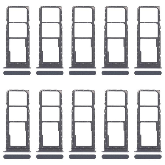 For Realme C65 4G RMX3910 10pcs Original SIM Card Tray + SIM Card Tray + Micro SD Card Tray, For Realme C65 4G(Original)