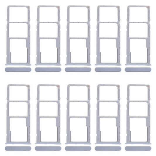 For Realme Narzo N63 4G 10pcs Original SIM Card Tray + SIM Card Tray + Micro SD Card Tray, For Realme Narzo N63 4G(Original)
