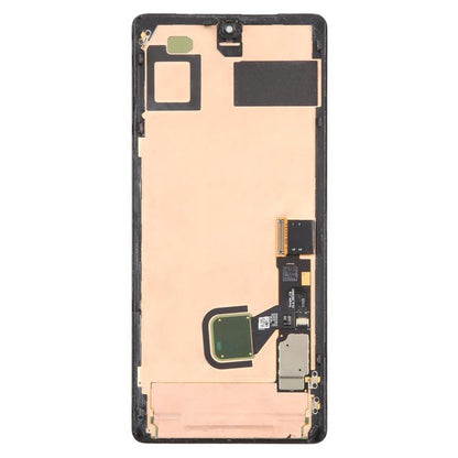 For Google Pixel 7 Pro GP4BC GE2AE Original LCD Screen Digitizer Full Assembly with Frame, Including Fingerprint Flex Cable