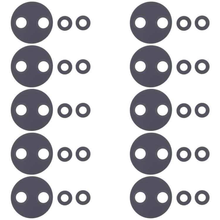 For Xiaomi 13 Lite 10pcs Back Camera Lens